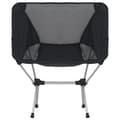 Miniatyrbilde 4 av 10: vidaXL Sammenleggbare campingstoler 2 stk veske 54x50x56 cm aluminium