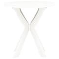 Miniatyrbilde 3 av 5: vidaXL Bistrobord hvit Ø70 cm plast