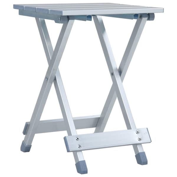 vidaXL Campingkrakk aluminium 28x26x39 cm