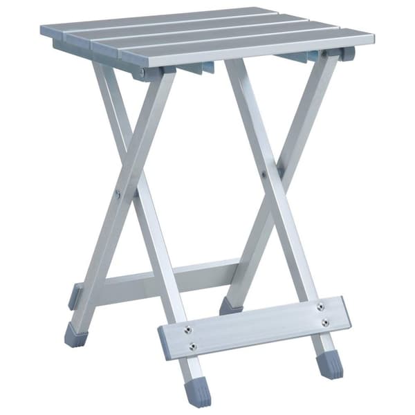 vidaXL Campingkrakk aluminium 28x26x39 cm