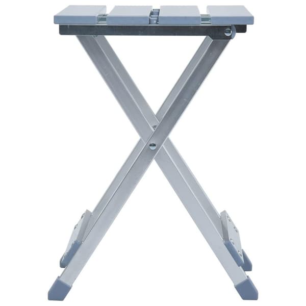 vidaXL Campingkrakk aluminium 28x26x39 cm