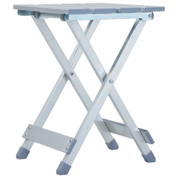 vidaXL Campingkrakk aluminium 28x26x39 cm