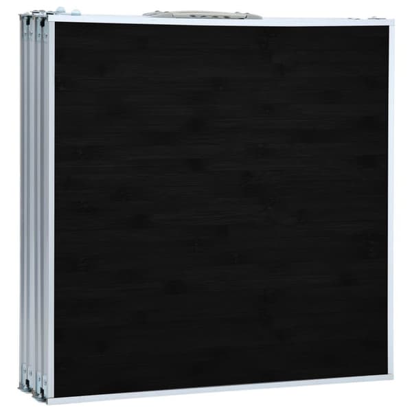 vidaXL foldbart campingbord 240 x 60 cm aluminium grå