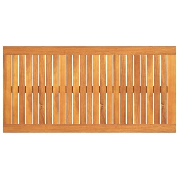 vidaXL Sofabord 100x50x33 cm heltre akasie change2
