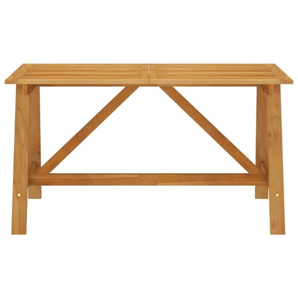 vidaXL havebord 140x70x73,5 cm massivt akacietræ