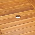 Miniatyrbillede 5 af 6: vidaXL havebord 150x90x75 cm massivt teaktræ