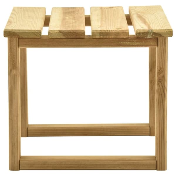 vidaXL Bord för solsäng 30x30x26 cm impregnerad furu
