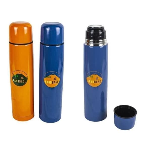 KANDBASE CAMPING FLASKA 1 L SORTERADE FÄRGAR