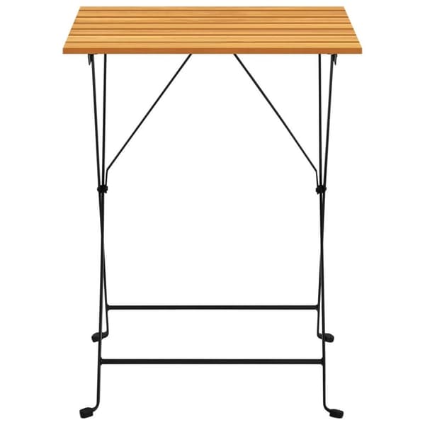 vidaXL Cafébord 55x54x71 cm massivt akaciaträ
