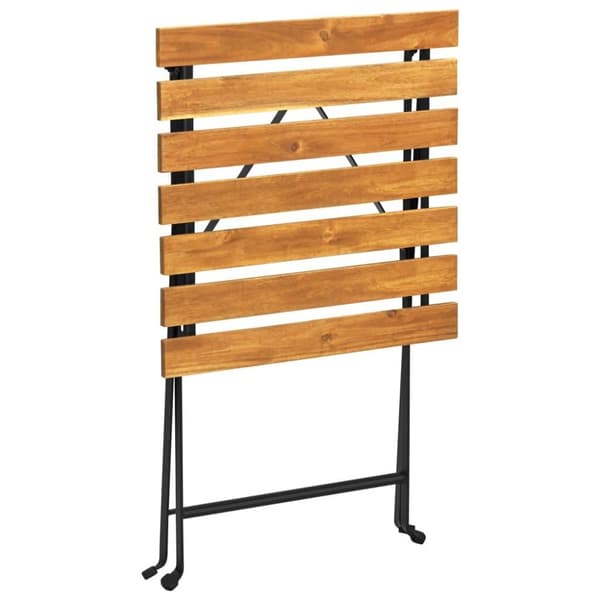 vidaXL Cafébord 55x54x71 cm massivt akaciaträ