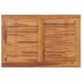 Miniatyrbillede 4 af 8: vidaXL foldbart havebord 90x60x75 cm massivt teaktræ