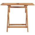 Miniatyrbillede 2 af 8: vidaXL foldbart havebord 90x60x75 cm massivt teaktræ