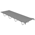 Pikkukuva 2 / 7: vidaXL Retkisängyt 2 kpl 180x60x19 cm Oxford-kangas ja teräs harmaa
