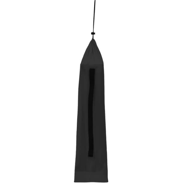 vidaXL campingseng 180x60x19 cm oxfordstof og stål sort