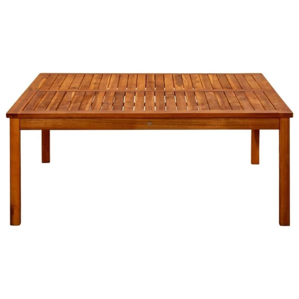 vidaXL sofabord til haven 110x110x45 cm massivt akacietræ