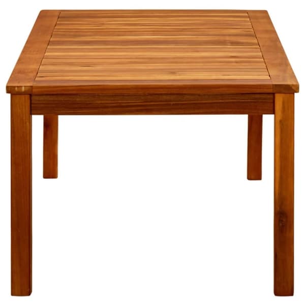 vidaXL Hagesalongbord 110x60x45 cm heltre akasie