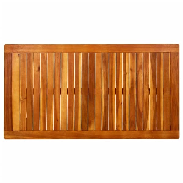 vidaXL Hagesalongbord 110x60x45 cm heltre akasie