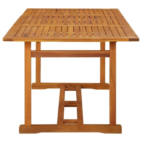vidaXL Utendørs spisebord 180x90x75 cm heltre akasie
