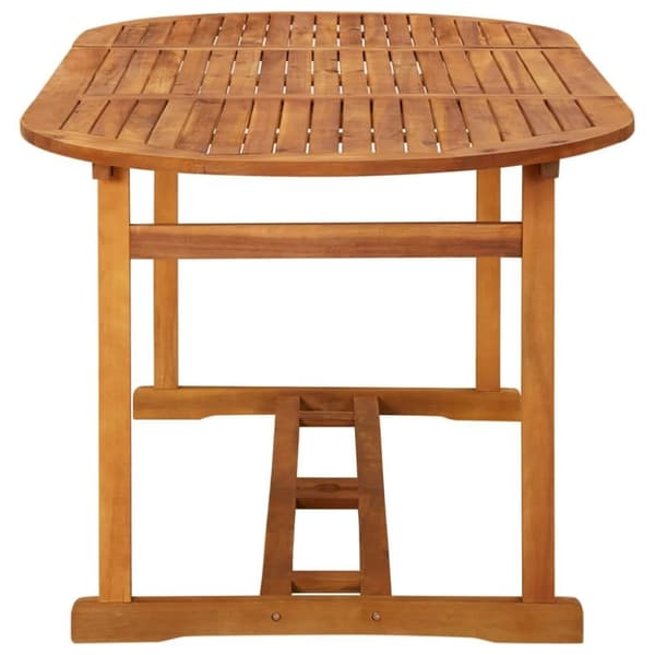vidaXL havebord 180x90x75 cm massivt akacietræ