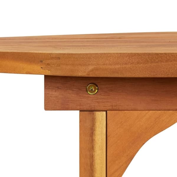 vidaXL havebord 180x90x75 cm massivt akacietræ