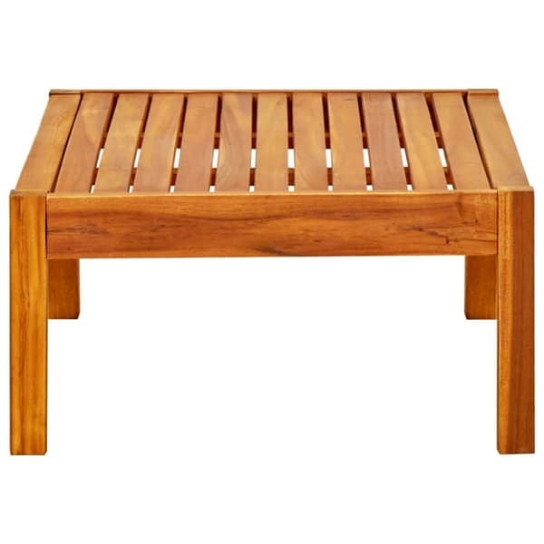 vidaXL Trädgårdsbord 85x57x29 cm massivt akaciaträ