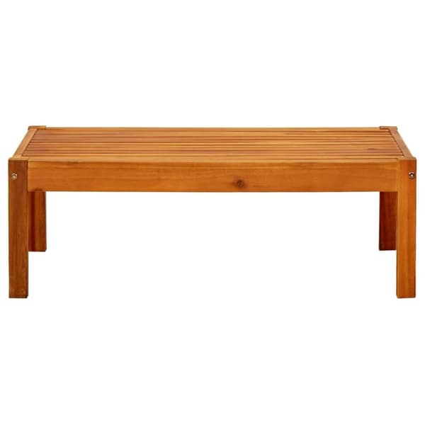 vidaXL Trädgårdsbord 85x57x29 cm massivt akaciaträ