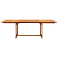 Miniatyrbillede 5 af 9: vidaXL havebord (160-240)x100x75 cm massivt akacietræ