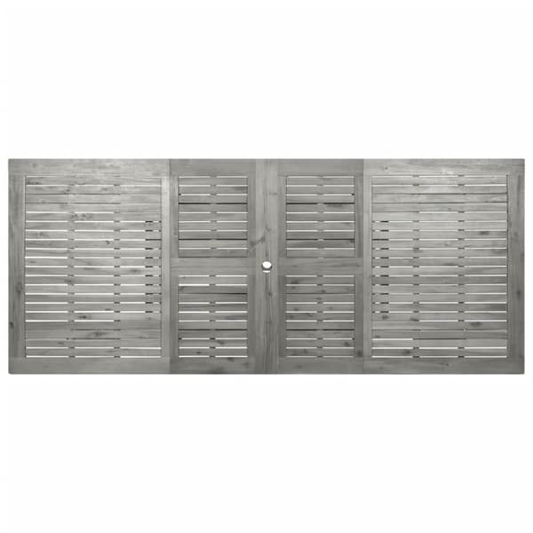 vidaXL havebord (160-240)x100x75 cm massivt akacietræ