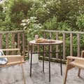 Miniatyrbillede 7 af 8: vidaXL tebord 45 cm polyrattan brun