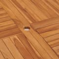 Miniatyrbilde 6 av 8: vidaXL Utendørs spisebord 110x110x75 cm heltre teak
