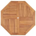 Miniatyrbilde 4 av 8: vidaXL Utendørs spisebord 110x110x75 cm heltre teak