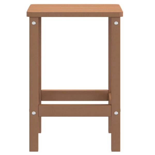 vidaXL Adirondack bord aquablå 38x38x46 cm HDPE