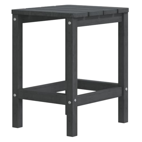 vidaXL Adirondack puutarhapöytä antrasiitti 38x38x46 cm HDPE