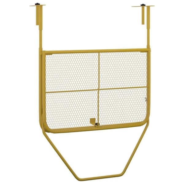 vidaXL altanbord 60x40 cm stål guldfarvet