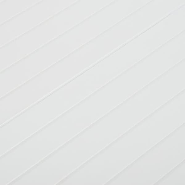 vidaXL Hagebord 150x90x72 cm PP hvit