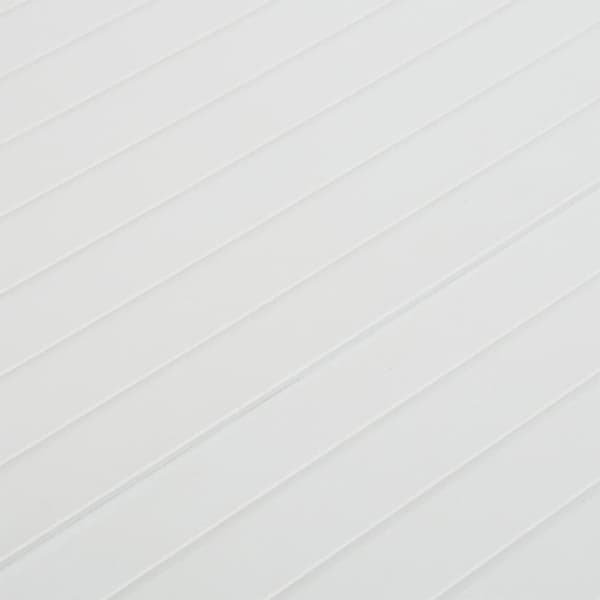vidaXL havebord 220x90x72 cm PP hvid