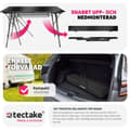 Miniatyrbild 5 av 11: Campingbord i aluminium, höj- och sänkbart, hopfällbart - svart