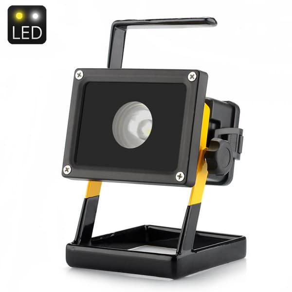 Uppladdningsbar LED-strålkastare, 10W, livslängd 100 000 h, arbetsbelysning