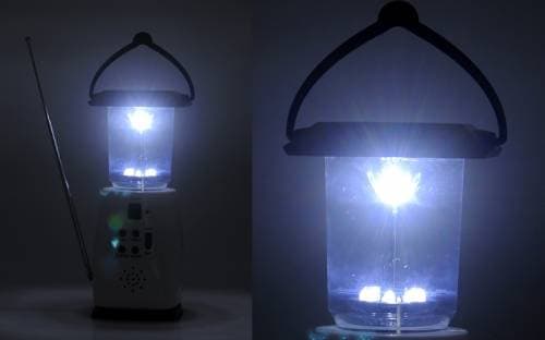 LED Dynamo campinglampa