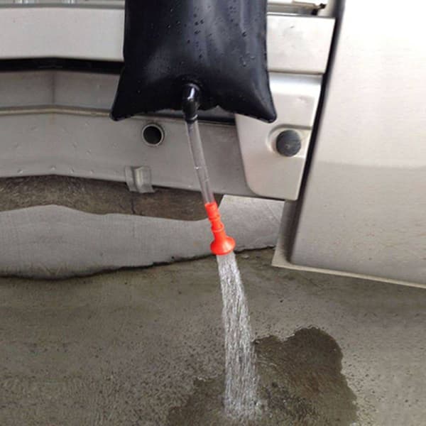 Fickdusch / Campingdusch, 22 liter, flexibelt duschhuvud