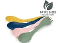 Pikkukuva 1 / 6: Spork Ligt My Fire O BIO 4-pakkaus, luonnonvärinen 2412411615