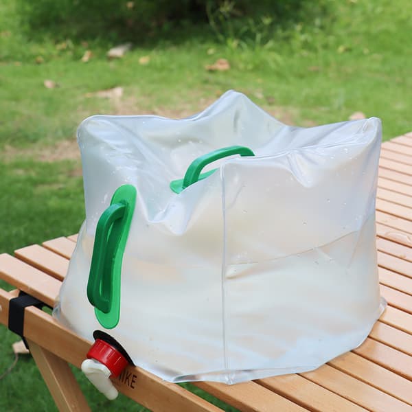 Foldbar vandpose med vandhane 20L udendørs bærbar spand