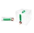 Miniatyrbillede 2 af 6: Foldbar vandpose med vandhane 20L udendørs bærbar spand
