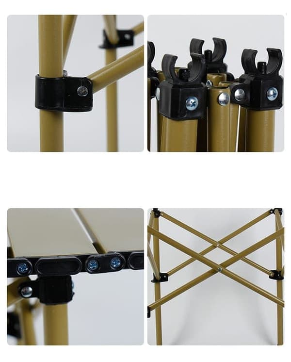 OBOSOE Campingbord, hopfällbart tabell