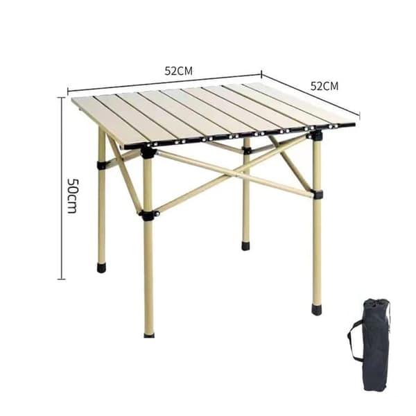 OBOSOE Campingbord, hopfällbart tabell