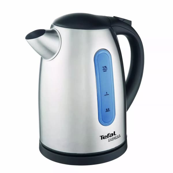 Tefal KI 170D electric kettle 1.7 L 2400 W Black, Stainless steel