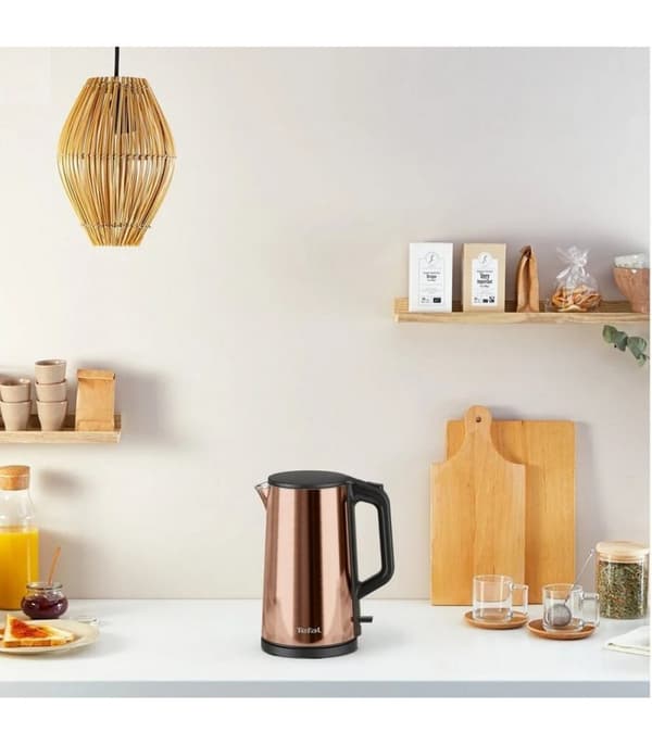 TEFAL | Kettle | KI583C10 | Electric | 2000 W | 1.5 L | Stainless Steel | 360° rotational base | Gold