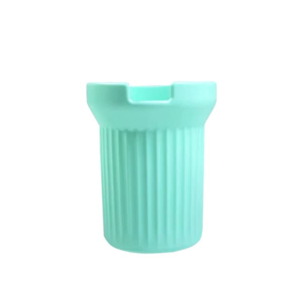 INF Silikon beskyttelsesstøveldeksel for 40 oz Stanley tumblers gress farge