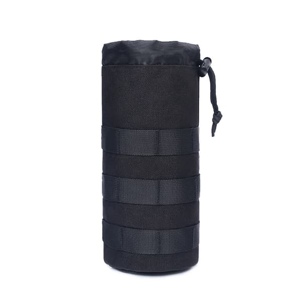 INF Tactical Water Bottle Pouch, Molle Compatible Carrier for Hiking