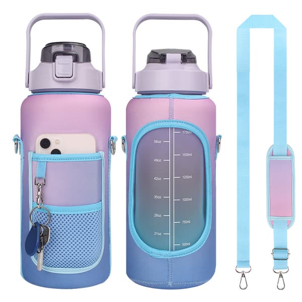 INF Isolert halv gallon vannflaskehylse Lilla